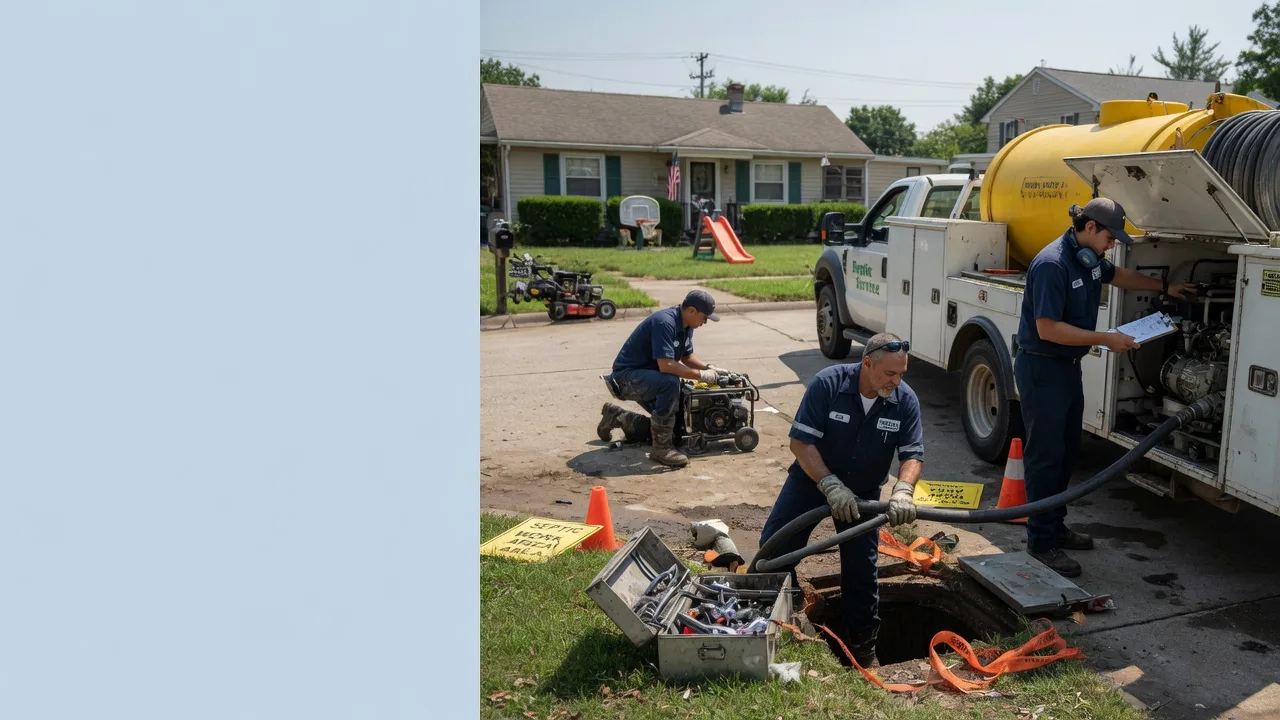 Septic Tank Pumping in Rodessa, LA near me